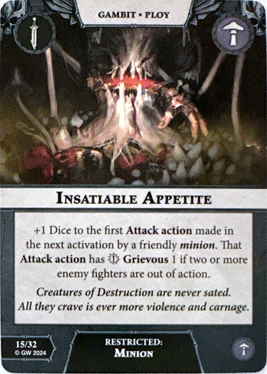Insatiable Appetite